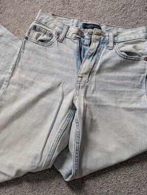 Aeropostale Light Blue Womens Relaxed Jeans